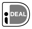 Pago seguro con: iDEAL